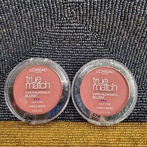 (2) L'Oréal Paris True Match Super-Blendable Blush in the shade C7-8 Spiced Plum